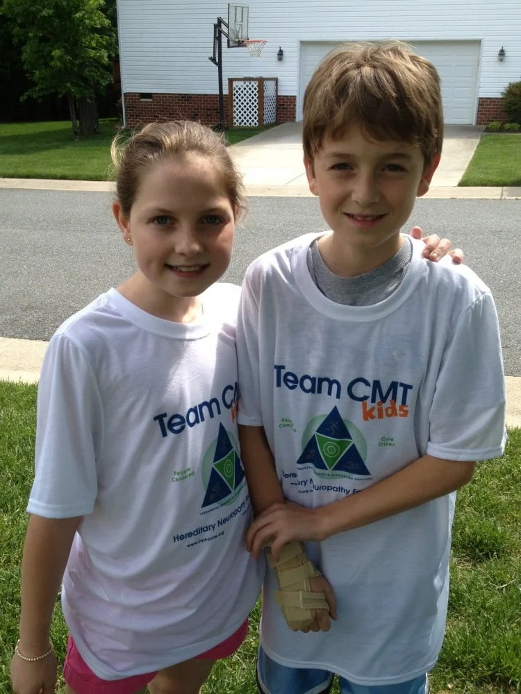 James And Lindsey Team CMT Kids