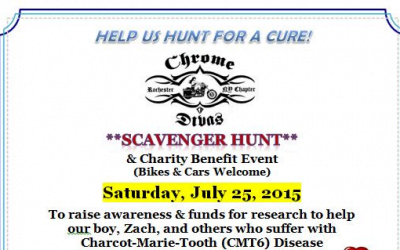 Saturday July 25, 2015: The Rochester Chrome Divas Charity Benefit